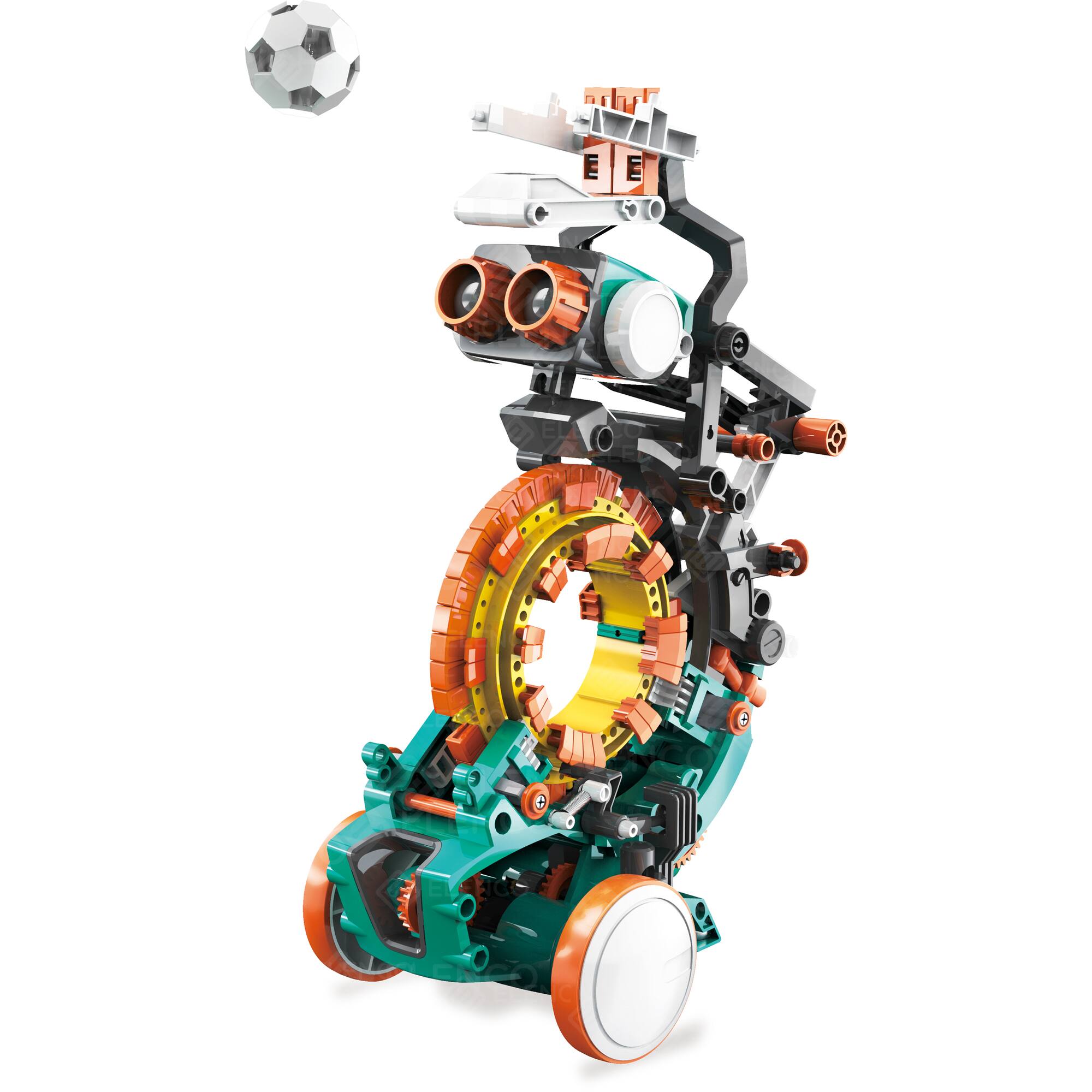 Elenco® Teach Tech™ Mech-5 Programable Mechanical Robot Coding Kit
